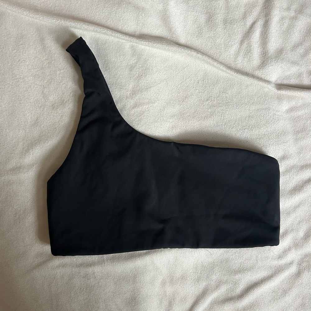 Offline by Aerie Goals One Shoulder Sports Bra Top